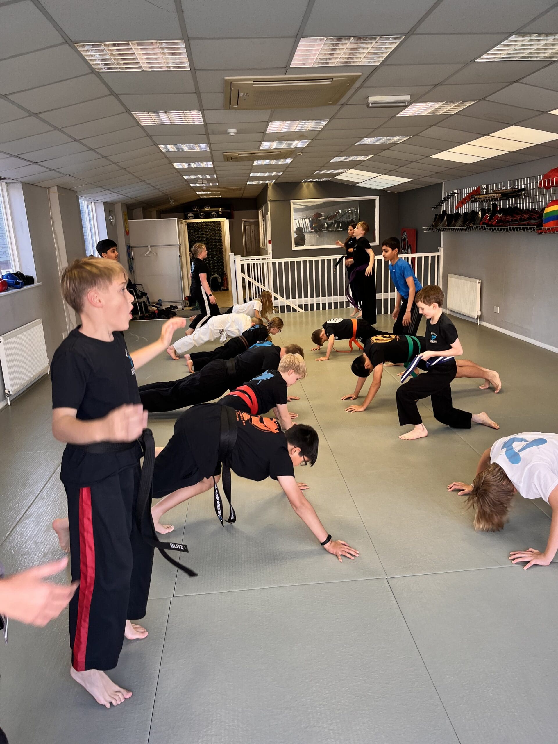 Kids martial arts training enhance self-esteem and instills a deep sense of respect.