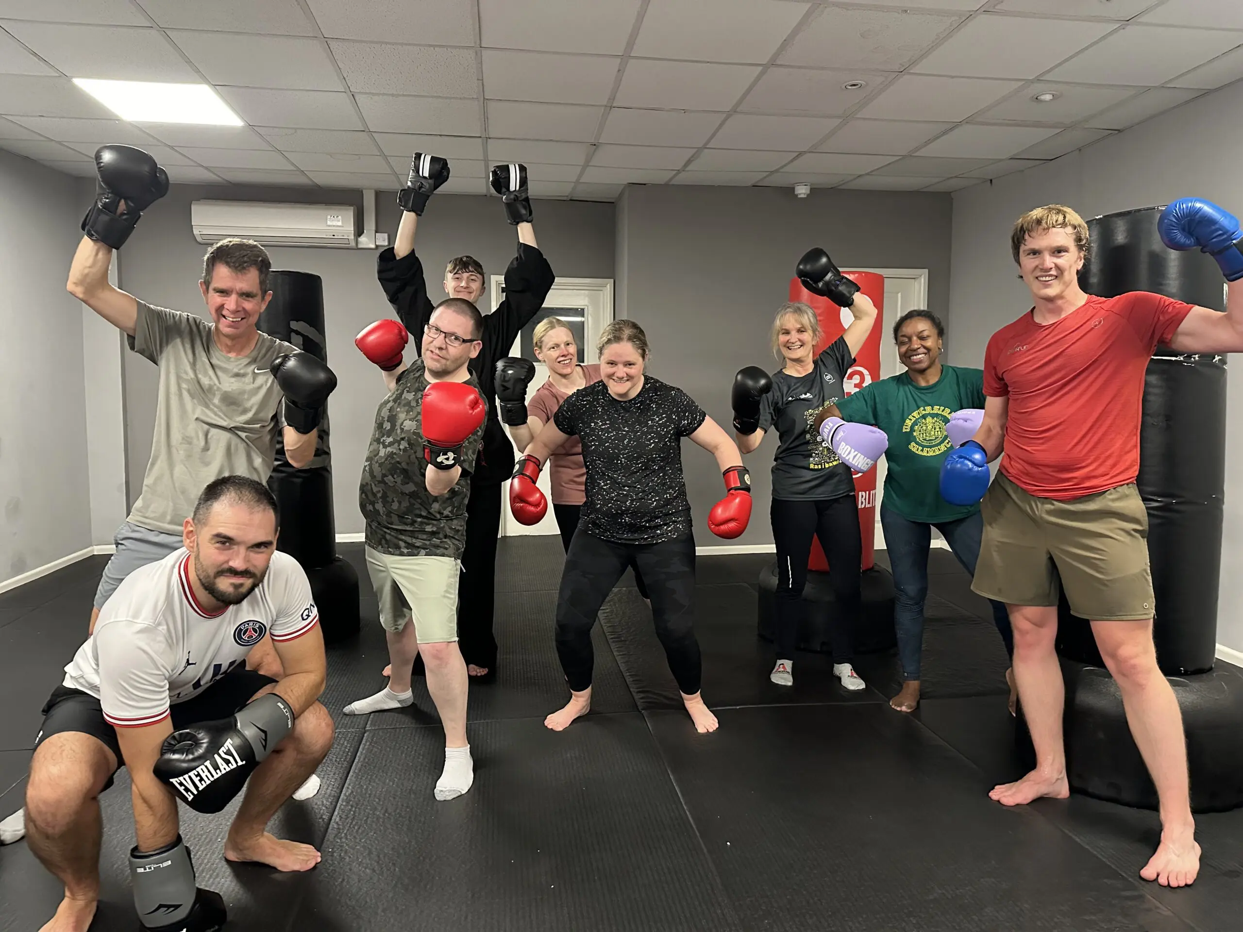 Adults engaging in martial arts training can develop effective self-defence techniques, boost self-confidence, and enhance overall fitness levels.